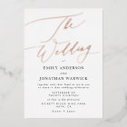 Gold Elegant Traditional Calligraphy Wedding