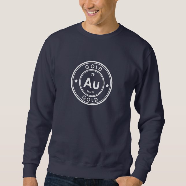 Gold Element Blue Sweatshirt (Front)