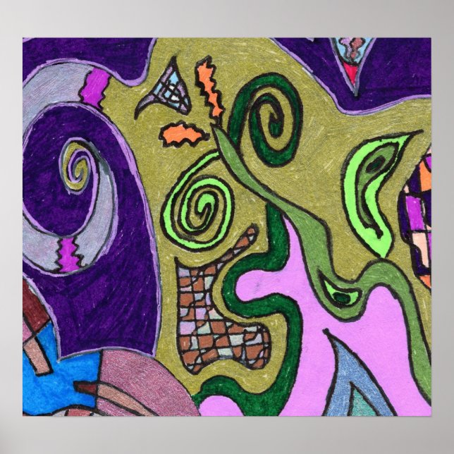 Gold Elephant Poster (Front)