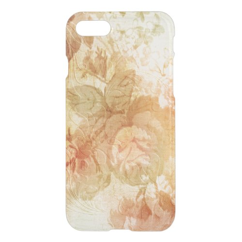 Gold Embossed Roses iPhone SE87 Case