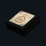Gold Engagement Ring Red Hearts Will You Marry Me Gift Box<br><div class="desc">Give your fiance this beautiful gift with the surprise of an engagement ring wrapped inside.
An image of a yellow gold engagement ring,  with "Will You Marry Me" in the center and the names surrounded by little red hearts.  All of this is on a beautiful dark navy background.</div>
