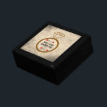Gold Engagement Ring Red Hearts Will You Marry Me Gift Box<br><div class="desc">Give your fiance this beautiful gift with the surprise of an engagement ring wrapped inside.
An image of a yellow gold engagement ring,  with "Will You Marry Me" in the center and the names surrounded by little red hearts.  All of this is on a beautiful dark navy background.</div>