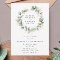Gold Eucalyptus Wedding Wreath Greenery Moss Sages