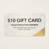 Gold Executive Member / Gift Card (Front)