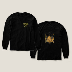 Gold Eye of Horus- Ancient Egyptian Power Tri-Blend Shirt
