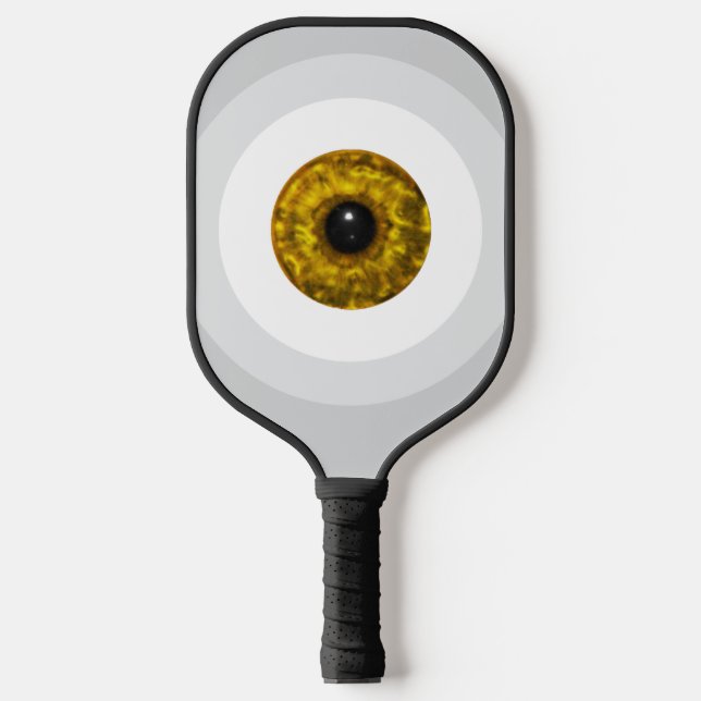 Gold Eyeball Pickleball Paddle (Front)