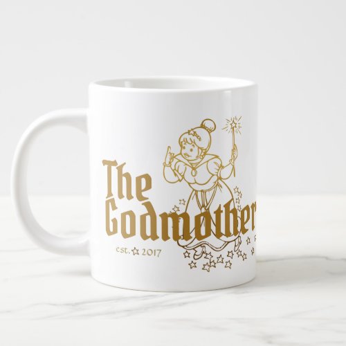 Gold Fairy Customizable The Godmother Giant Coffee Mug