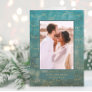 Gold Fairy Lights | Elegant One Photo Holiday Card