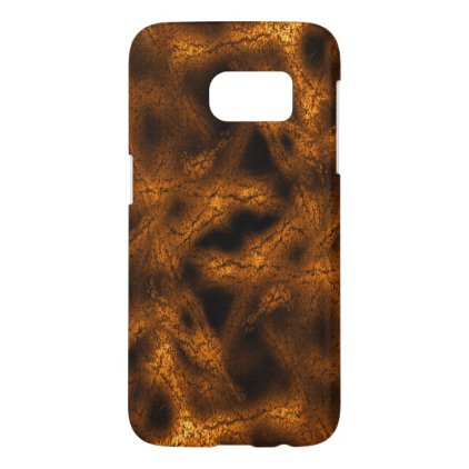 Gold fantasy pattern samsung galaxy s7 case