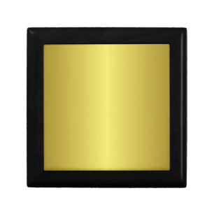 Gold Faux Foil Gradient or Ombre Gift Box