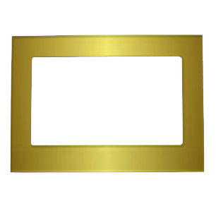 Gold Faux Foil Gradient or Ombre Magnetic Frame