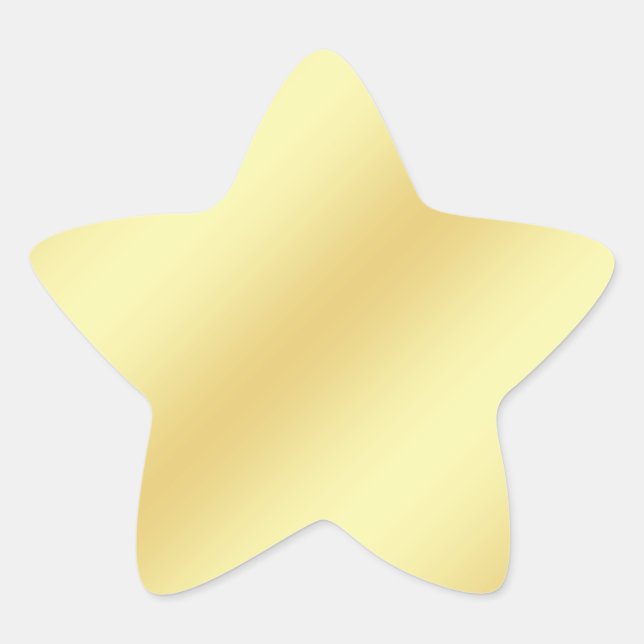 Gold Faux Foil Sticker (Front)