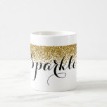 Gold Faux Glitter Sparkle Coffee Mug at Zazzle