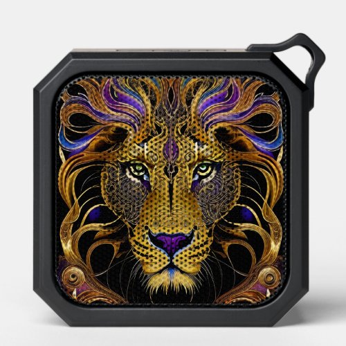 Gold Filigree Lion  Bluetooth Speaker