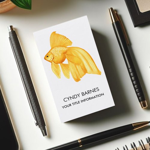 Gold Fish Business Card