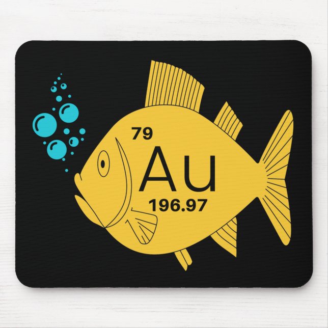Gold Fish Mouse Pad (Front)