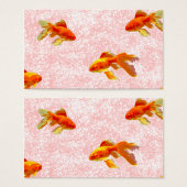 Gold fish pattern pink (Front & Back)