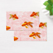 Gold fish pattern pink (Desk)