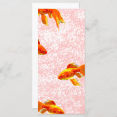 Gold fish pattern pink (Front/Back)