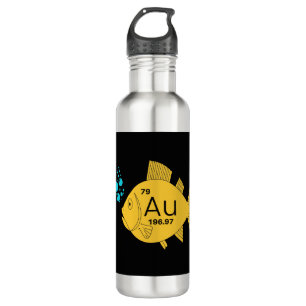 gold fish stainless steel water bottle