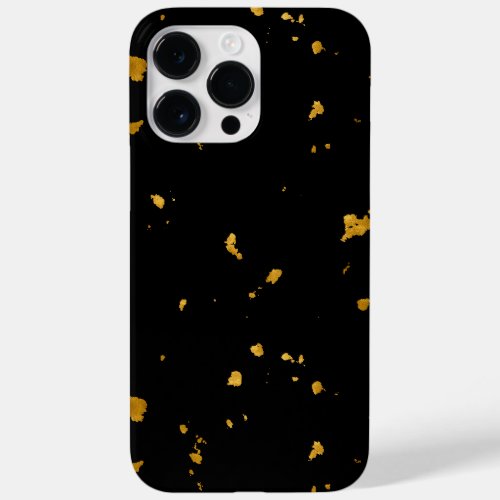 Gold Flakes Black Case_Mate iPhone 14 Pro Max Case