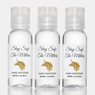 Gold Flamingo Hand Sanitizer