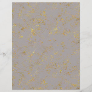 Gold Flecked Scrapbook Paper