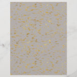 Gold Flecked Scrapbook Paper