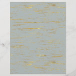 Gold Flecked Scrapbook Paper