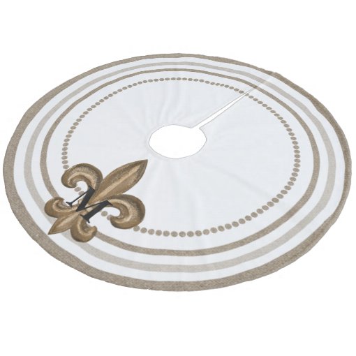 Fleur De Lis Tree Skirt 