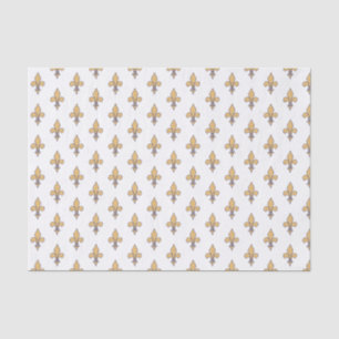 Gold Fleur de Lis French Royal Classy France Paris Tissue Paper
