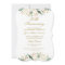 Gold Floral Botanical 50th Wedding Anniversary