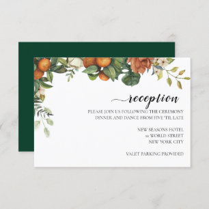 Gold Floral Elegant Eucalyptus Greenery Invitation
