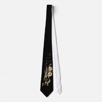 Gold Flute Tie by dna_GRAFIX at Zazzle