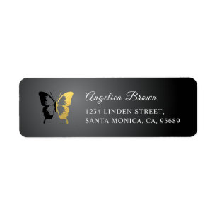 Foil Return Address Labels | Zazzle