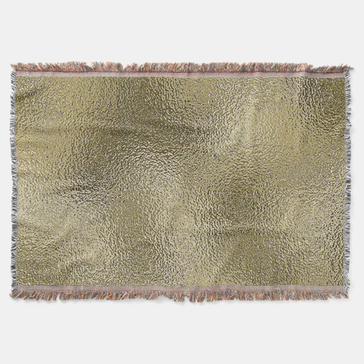 Gold Foil Blankets Zazzle