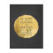 gold foil effect confetti chalkboard save the date