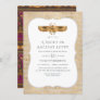 Gold Foil Egyptian Themed Party Invitation