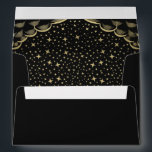 Gold Foil Elegant Tarot Card Wedding Envelope<br><div class="desc">Elegant and modern wedding design inspired by a tarot card. Design is not real foil. You can customize this further by clicking on the "PERSONALIZE" button. Matching Items in our shop for a complete party theme. For further questions please contact us at ThePaperieGarden@gmail.com</div>