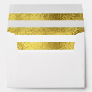 Gold Foil Envelope