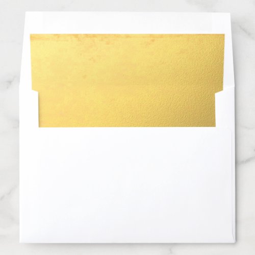Gold Foil Envelope Liner