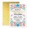 Gold Foil Floral Mexican Fiesta Bridal Shower