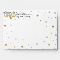 Trendy Faux Glitter Rose Gold Elegant 5x7 Envelope, Zazzle in 2023