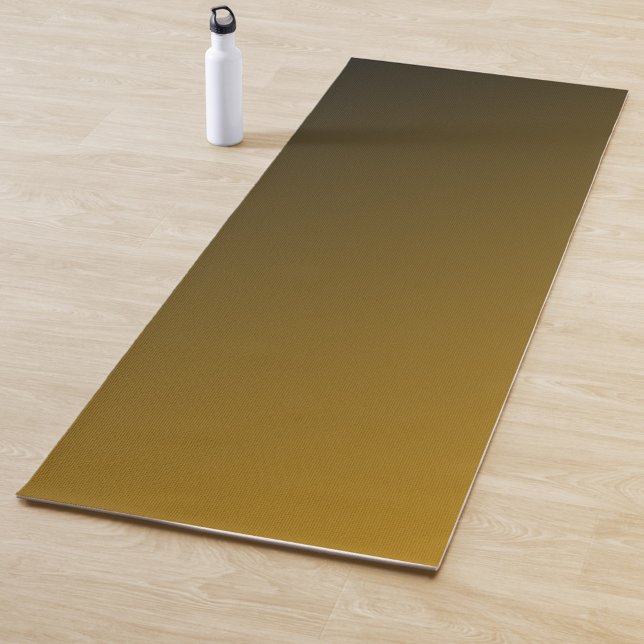 Gold foil gradient Color  Yoga Mat (Creator Uploaded)