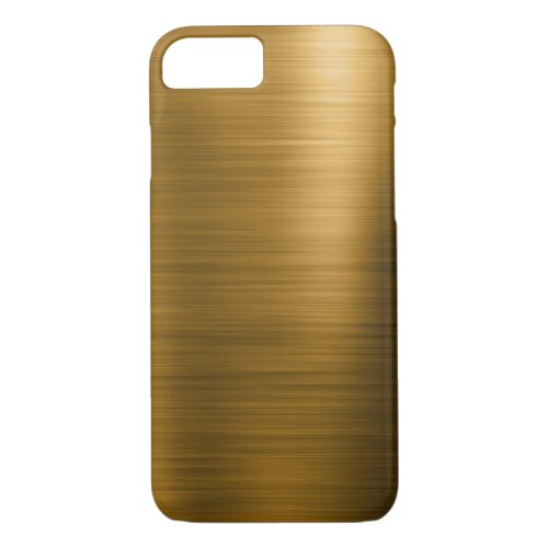 Gold Foil Luxury Metallic Pattern iPhone 87 Case