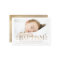 Gold Foil Modern Bold Cross Stylish Baptism Photo