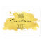 Gold foil paint stroke Personalized quote print
