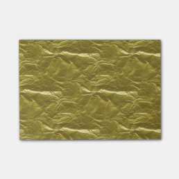 Gold Foil Post-it Notes