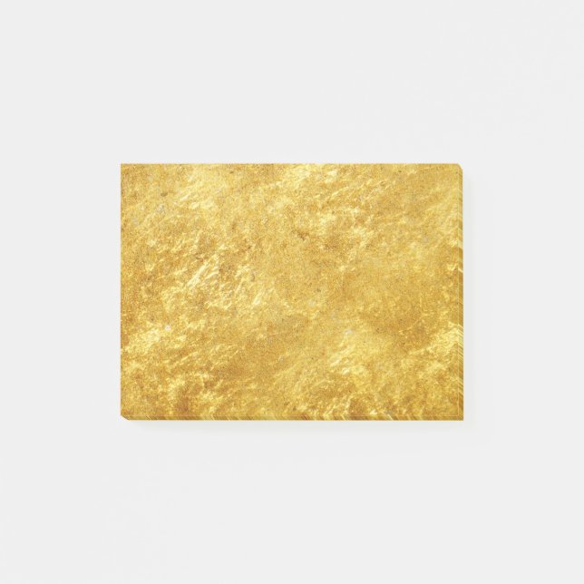 Gold Foil Post-it Notes (Front)