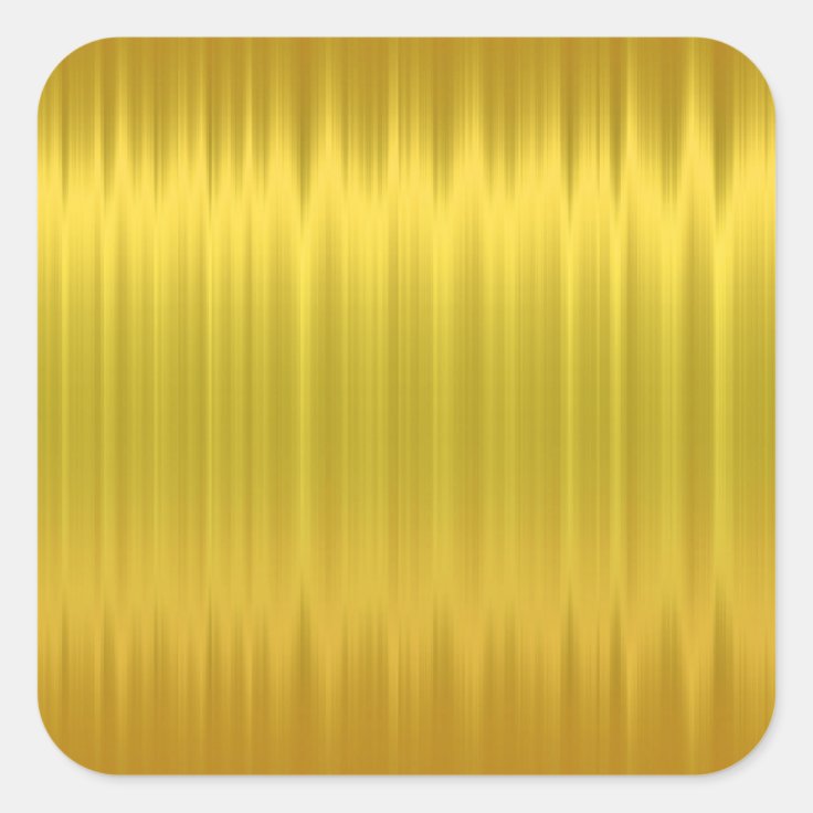 Gold foil Sticker Zazzle